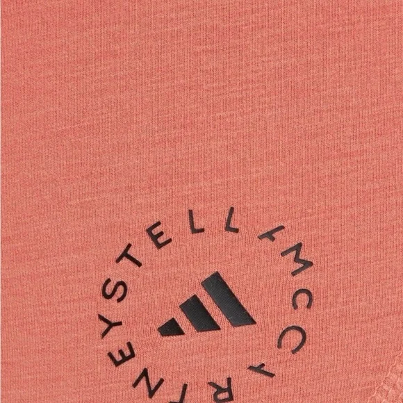 Adidas by Stella McCartney Peach Women's Bike Shorts - Picture 4 of 5